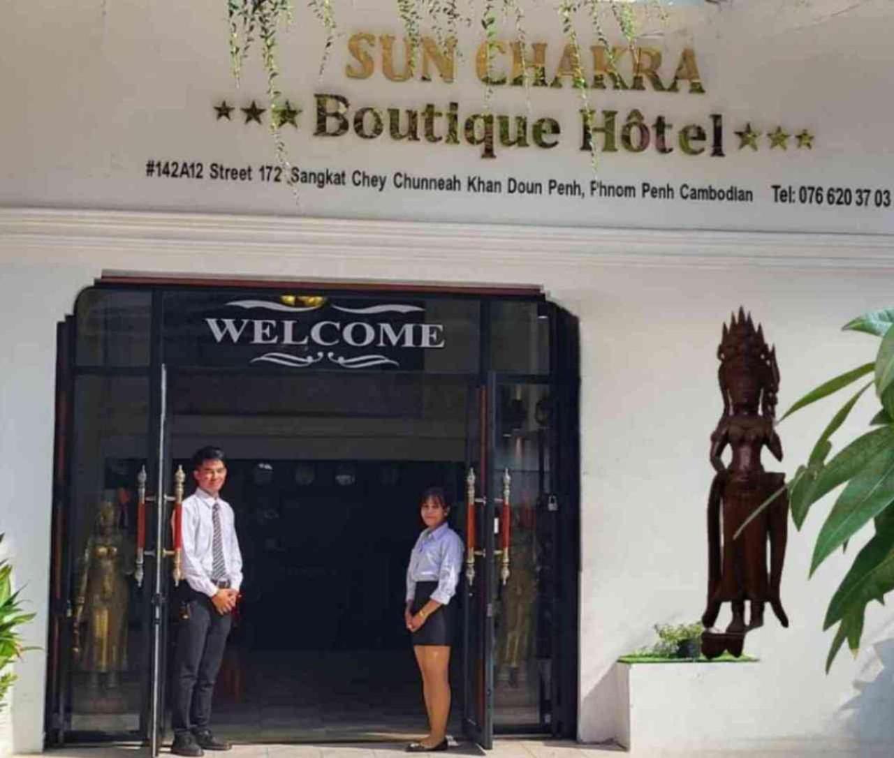 Sun Chakra Boutique Hotel Пномпень Экстерьер фото